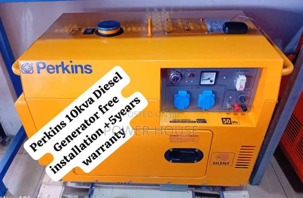 Make One Perkins Diesel Generator 10kva Silent · Photo 2