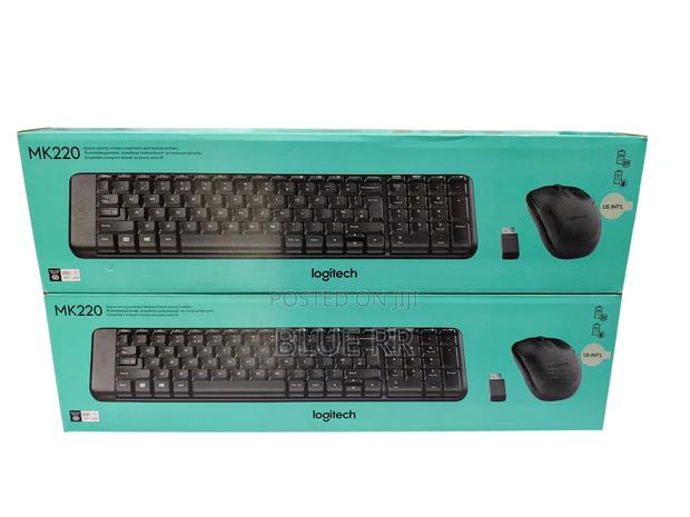 Logitech Wireless Keyboard+ Mouse (Mk220)