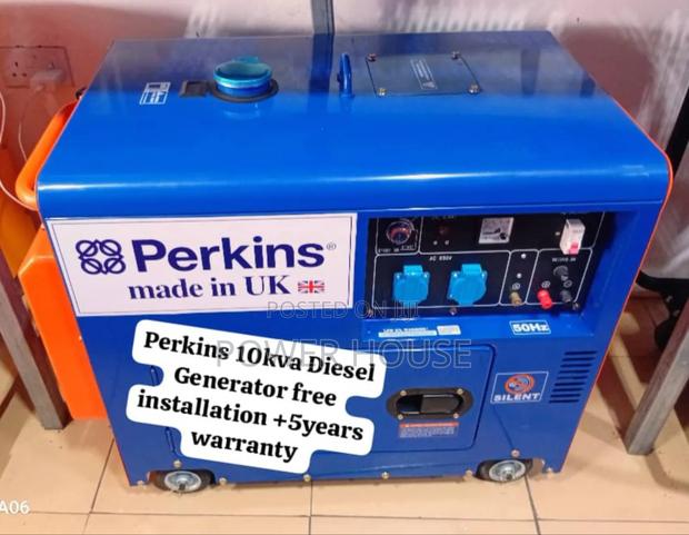 Code Spin Perkins Diesel Generator 10kva Silent · Photo 2