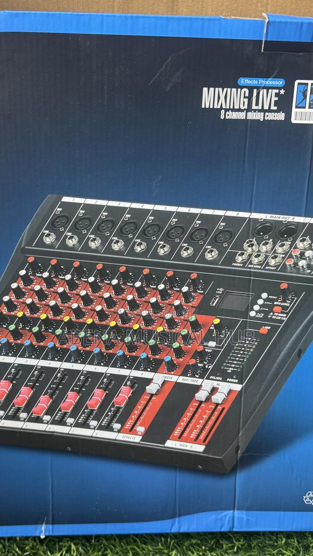 Professional Mixing Console 8 Channel Mixer · Photo 4