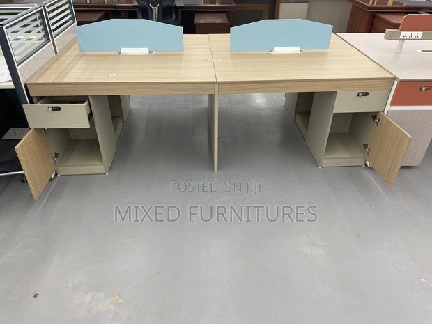 Wooden Work Station 4 Seater photo 3