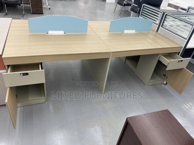 Wooden Work Station 4 Seater photo 2