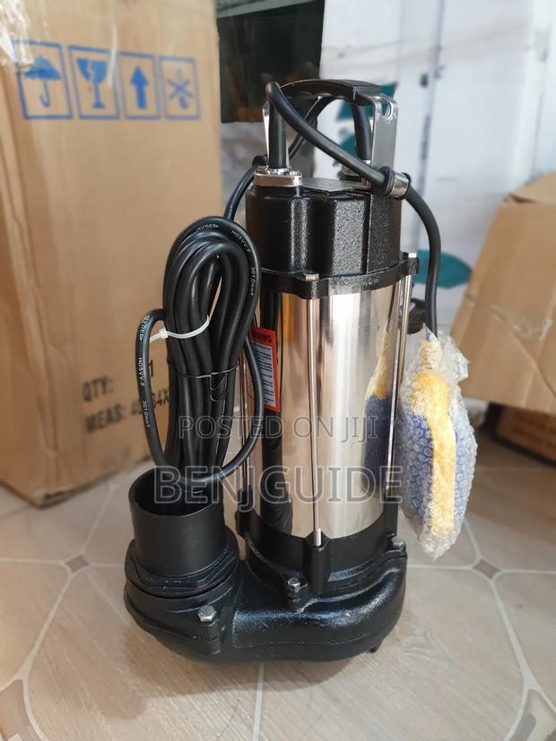 Electric Submersible/Sewage Pump ,Stainless 1.5hp · Photo 4