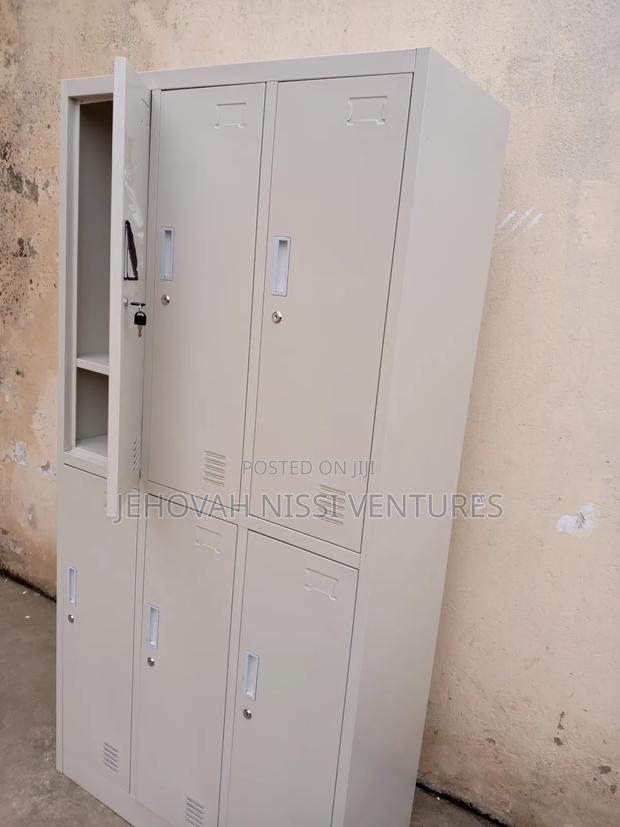 Six Doors Metal Cabinet
