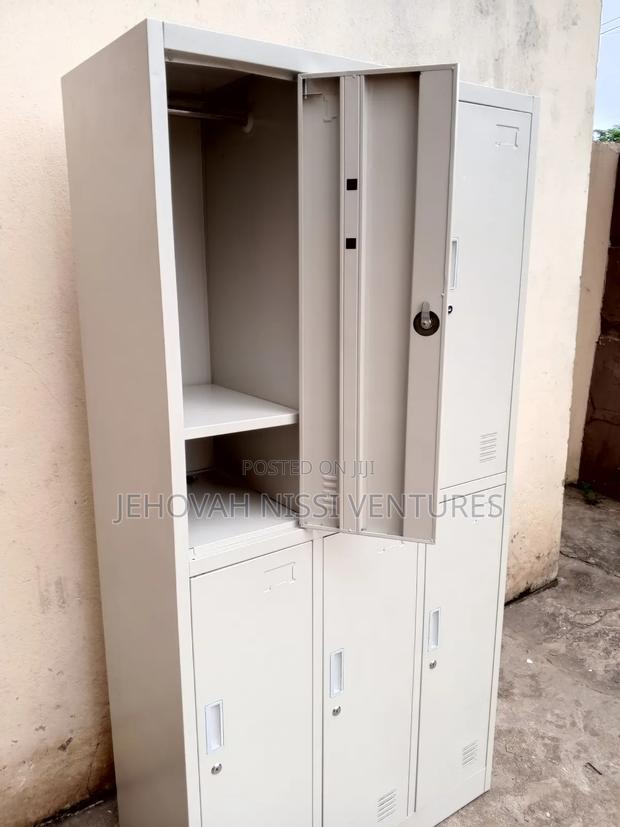 Six Doors Metal Cabinet photo 2