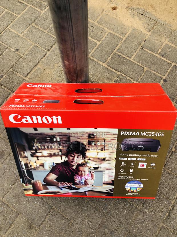 Canon Pixma Mg2546s All In One Color Inkjet Printer—Black · Photo 2