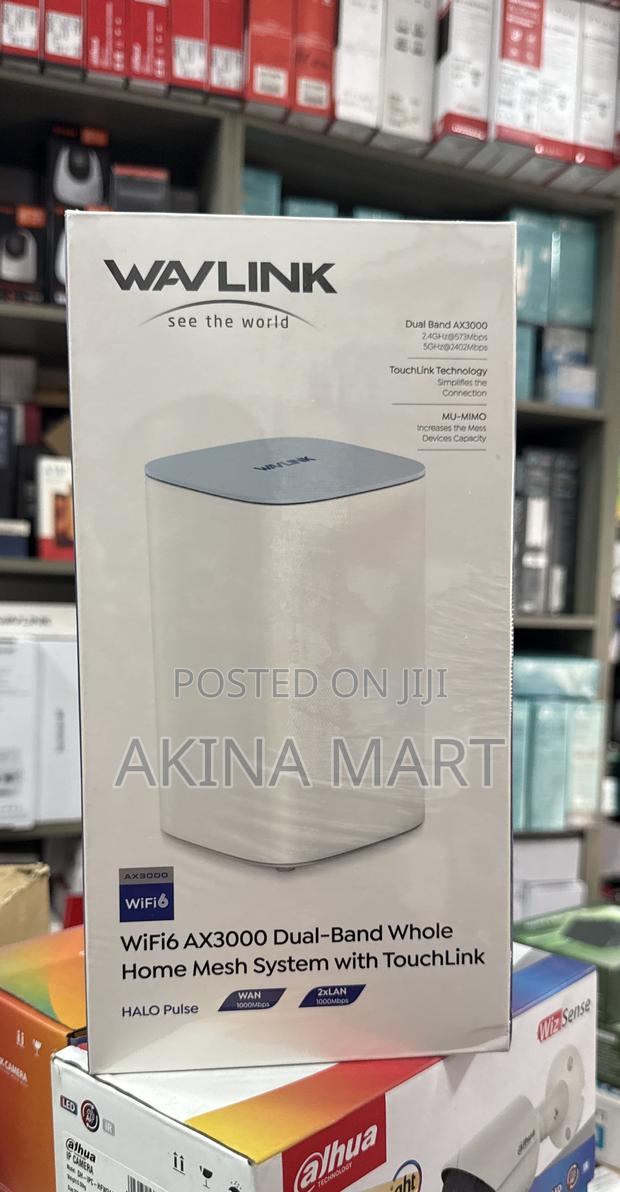 Wav Linkwifi6 Ax3000 Dual-Band Whole Home Mesh System With Touch Link · Photo 4