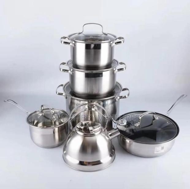 Silver Pot Set