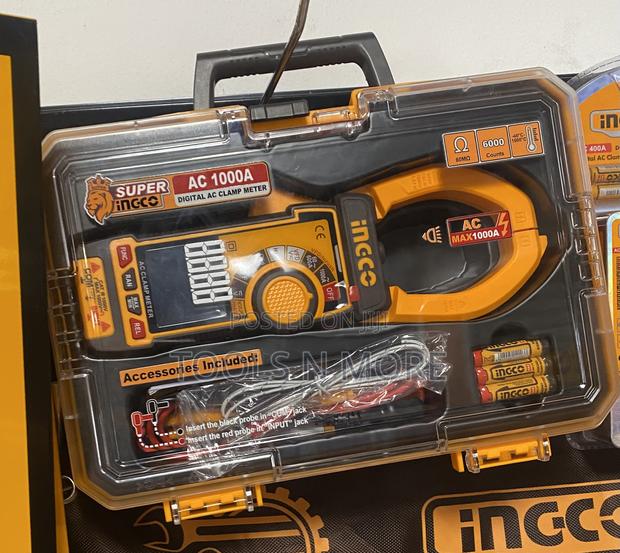 Ingco 1000a Digital Ac Clamp Meter photo 2