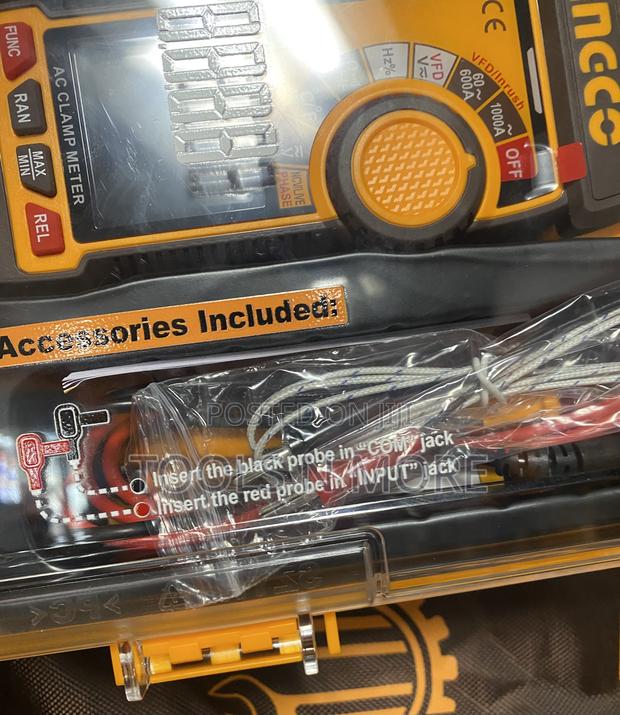Ingco 1000a Digital Ac Clamp Meter photo 3