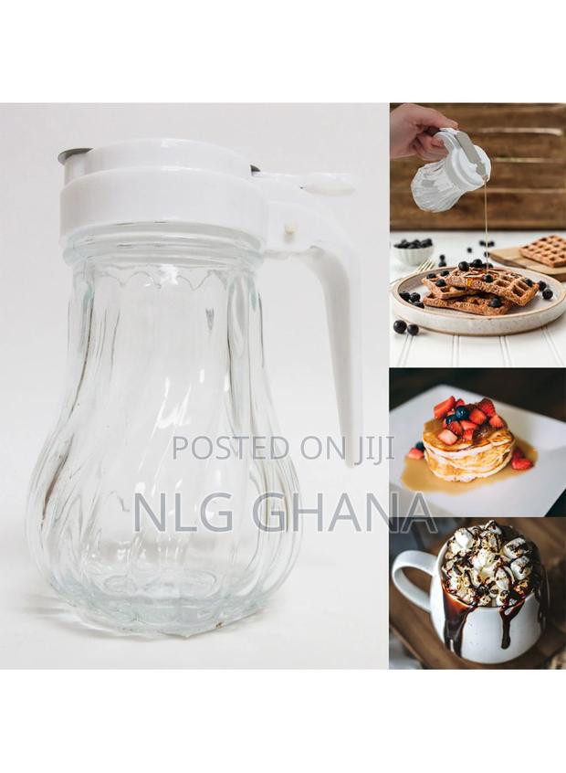1pc Honey Syrup Dispenser Glass Jar 215g. Ghx6266 · Photo 2