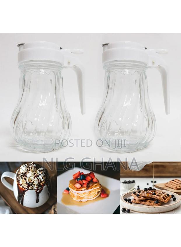 1pc Honey Syrup Dispenser Glass Jar 215g. Ghx6266 · Photo 4