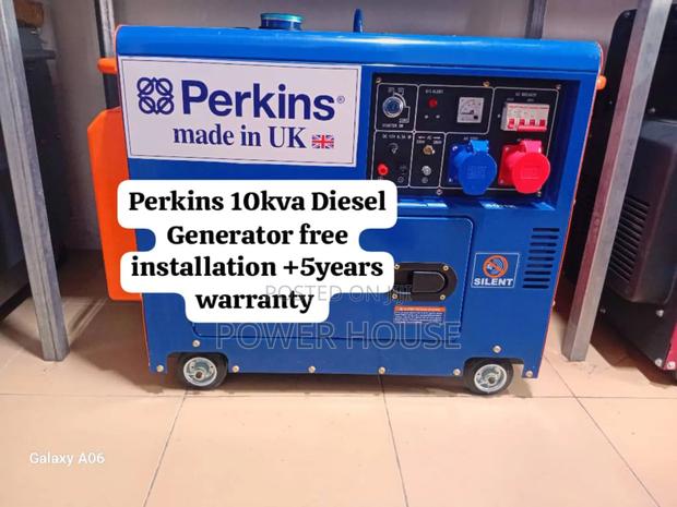 Lucky Gen Perkins Diesel Generator 10kva Silent · Photo 2