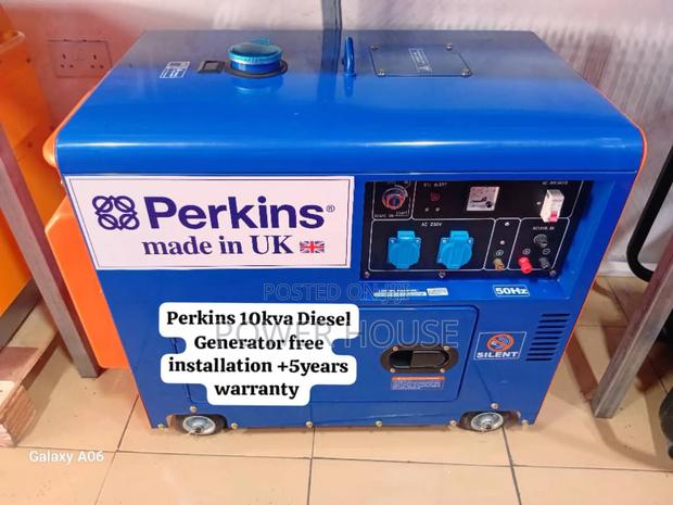Think Matic Perkins Diesel Generator 10kva Silent · Photo 2