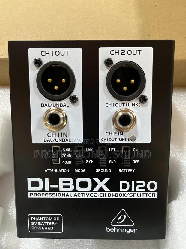 Professional Active 2-Channel Di-Box/Splitter · Photo 4
