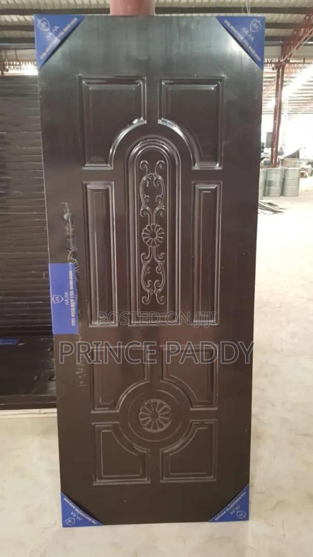 Wooden Door With Frame and Handle Is Available