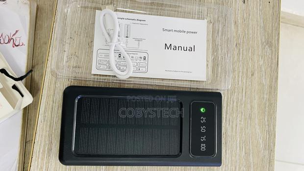 4-in-1 Cables Solar Power Bank - 30,000 Mah photo 3