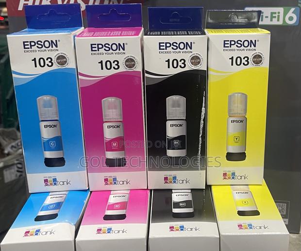 Epson Ecotank 103 Ink All Colors Set · Photo 2