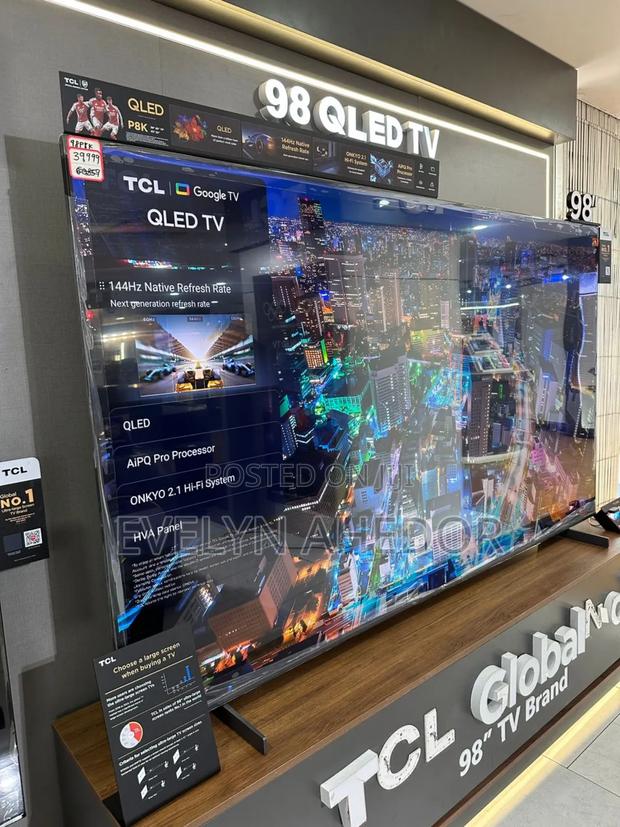 Qled Quality TCL 98 Iches Smart Tv Uhd Crystal Display · Photo 4
