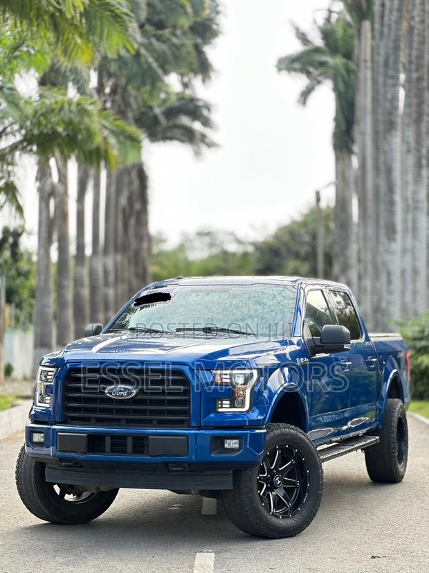 Ford F-150 XLT 4x4 SuperCab Styleside 6.5 ft. box 145 in. WB 2017 Blue