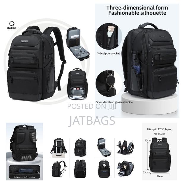 17.3 Inches Anti-Theft Waterproof Laptop Backpack (Free Delivery) · Photo 4