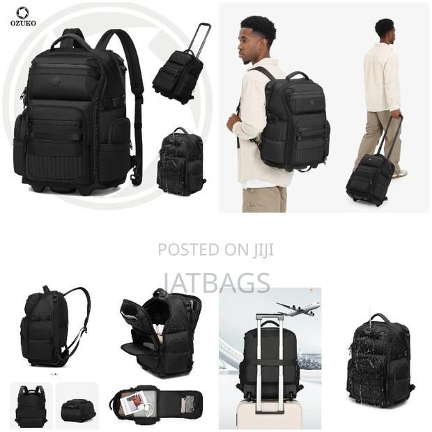 All-in-One Wheel/Trolley Hand and Laptop Backpack (Free Delivery) · Photo 4