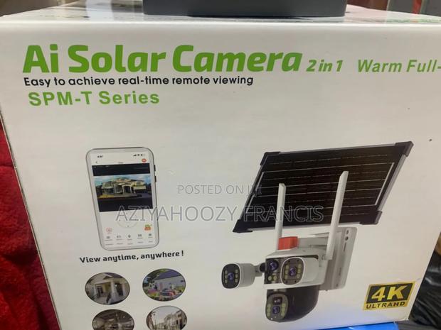 Ai Solar 4 Camera CCTV Wifi Sim Card Option photo 3