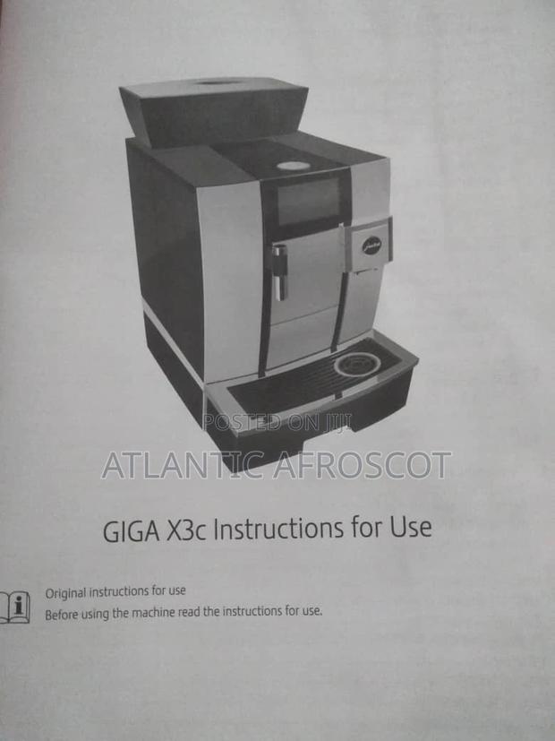 Smart Commercial Coffee Machine With Refrigerator. Giga X3c photo 3