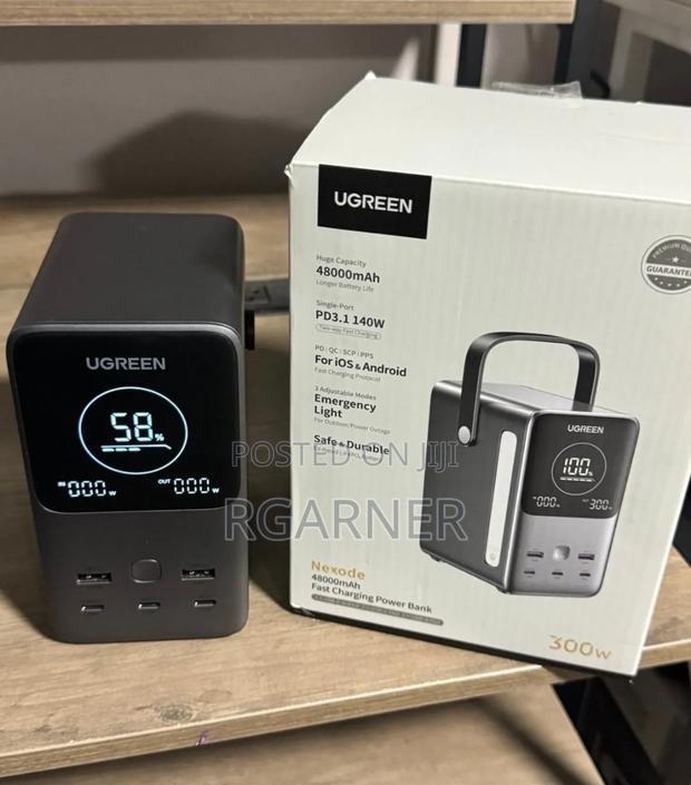 Ugreen Lifep04 4000 Cycles 300w 48,000mah Power Bank