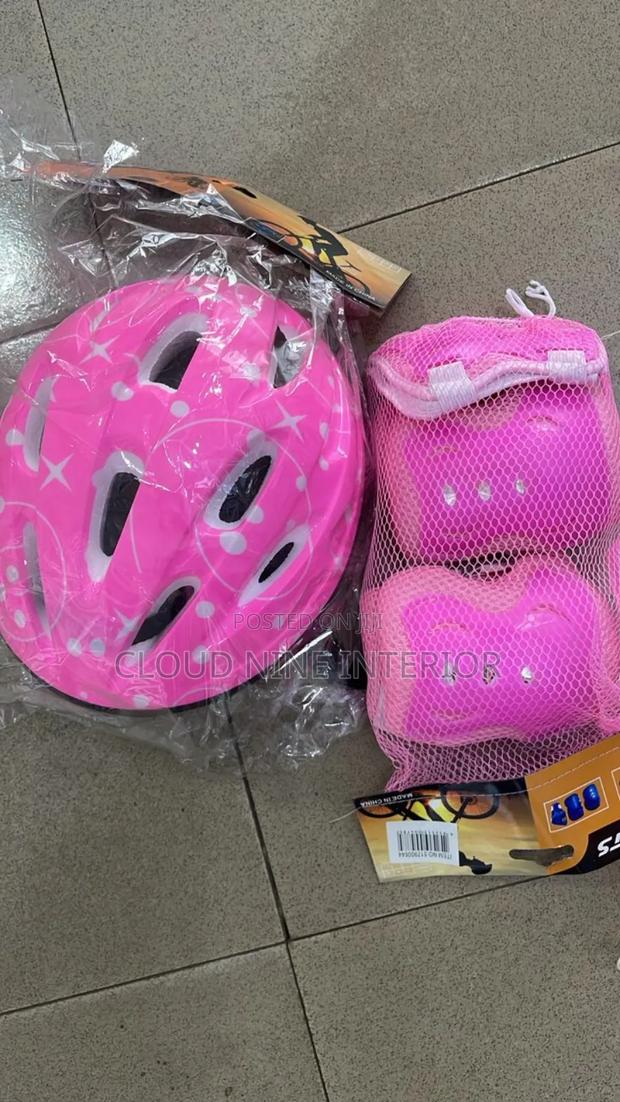 Kids Helmet With Protective Gear