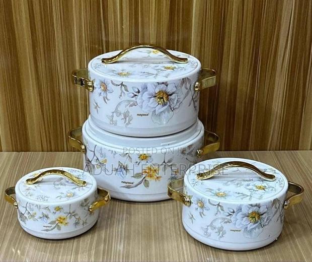4 Set Food Warming Bowls