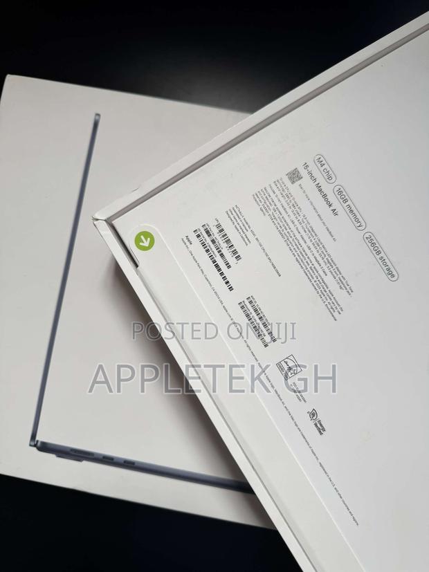 New Laptop Apple MacBook Air 2025 M4 15-Inch 16GB Apple M4 SSD 256GB photo 2