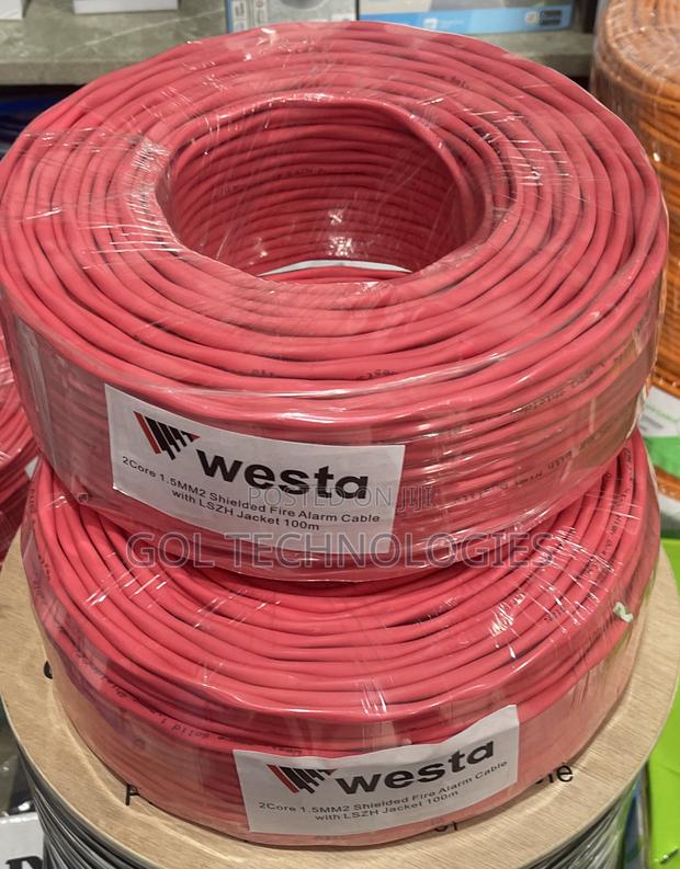 Fire Alarm Cable 100m 2core 1.5mm2 Shielded With LSZH · Photo 4