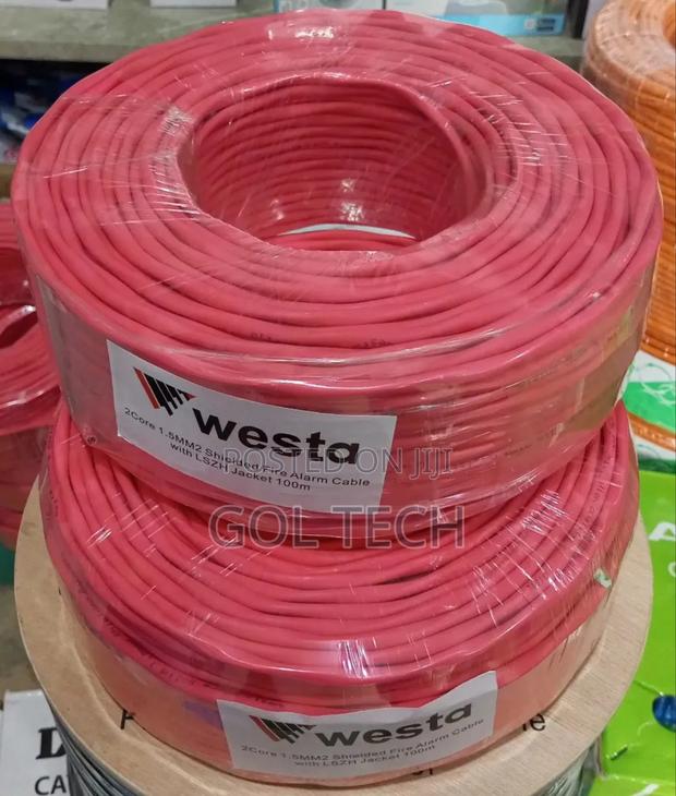 Fire Alarm Cable 2core 1.5mm2 Shielded Fire Alarm With LSZH photo 2