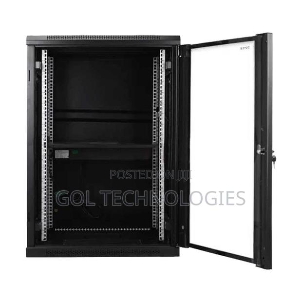 22u Network Cabinet 600x600 Front Glass 22u Rack · Photo 2