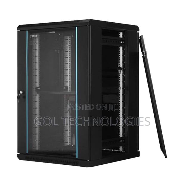 15u Networt Cabinet 600x600 Front Glass Rack · Photo 3