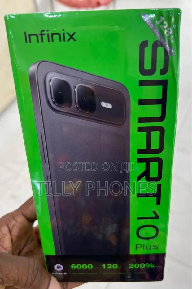 New Infinix Smart 10 Plus 128 GB Blue