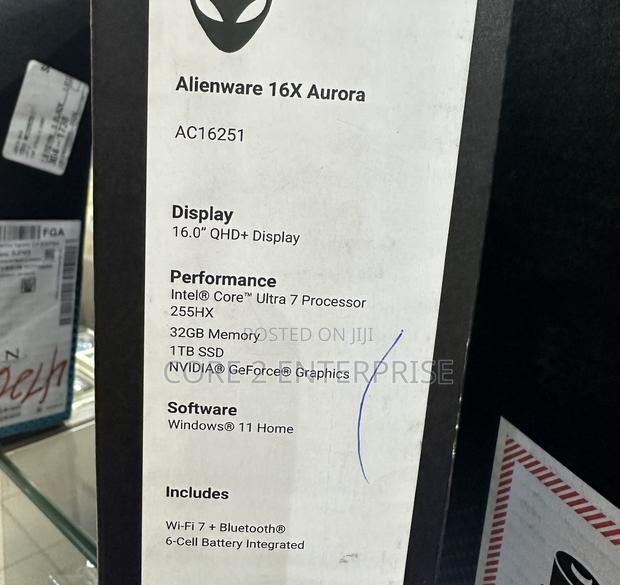 New Laptop Dell Alienware Aurora R16 32GB Intel Core Ultra 7 SSD 1T