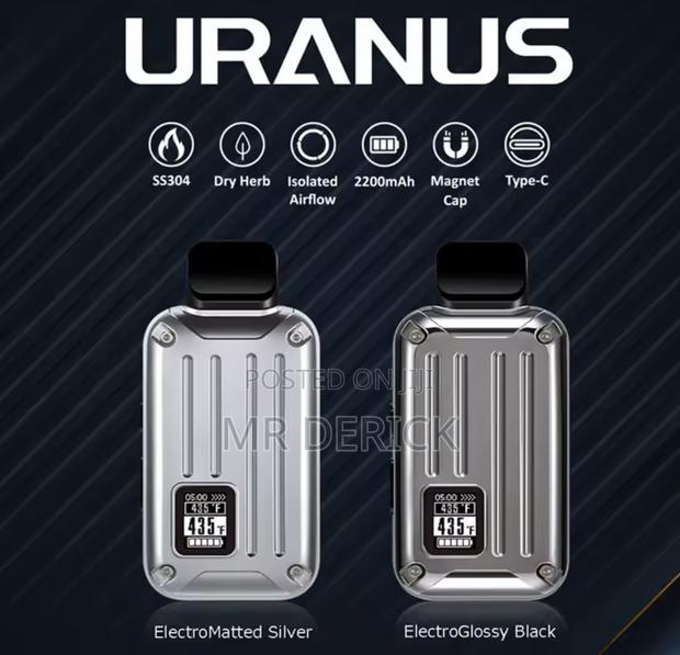 Dry Herb Vaporizer Anix Uranus Black photo 2
