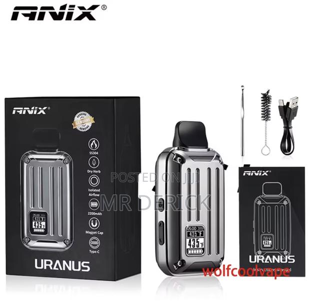 Dry Herb Vaporizer Anix Uranus Black photo 3