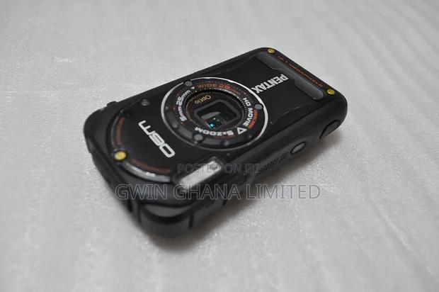 Pentax W90 Black 12.1mp Waterproof Digital Camera 5x Wide Angle Zoom photo 2