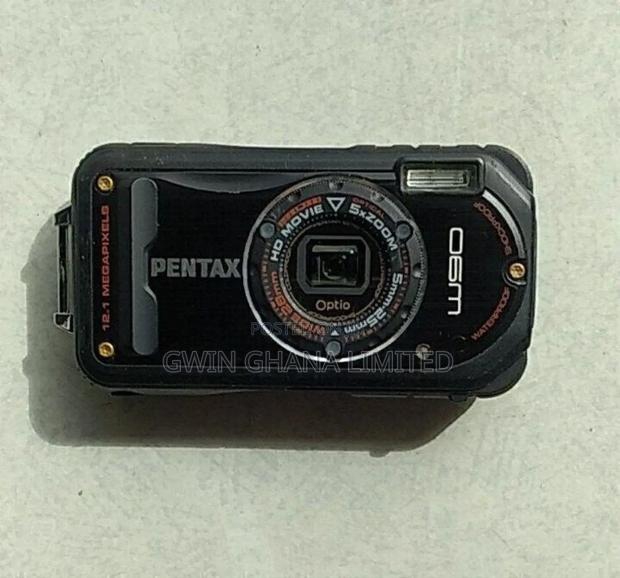 Pentax W90 Black 12.1mp Waterproof Digital Camera 5x Wide Angle Zoom photo 4