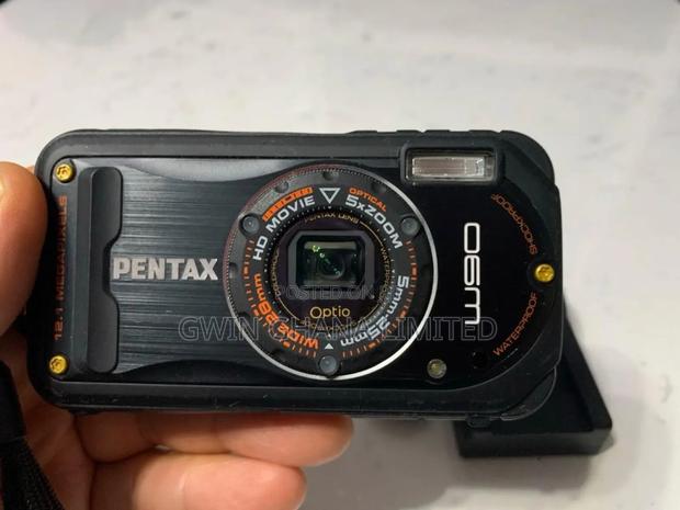 Pentax W90 Black 12.1mp Waterproof Digital Camera 5x Wide Angle Zoom photo 6