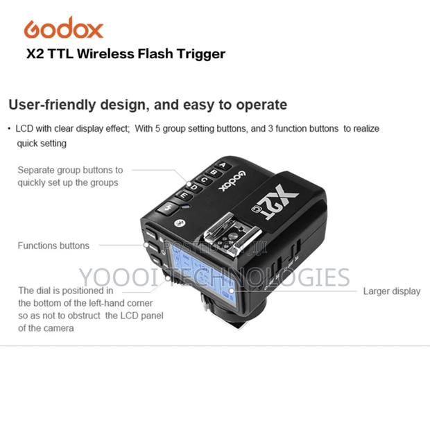 Godox X2 Ttl Wireless Flash Trigger photo 4