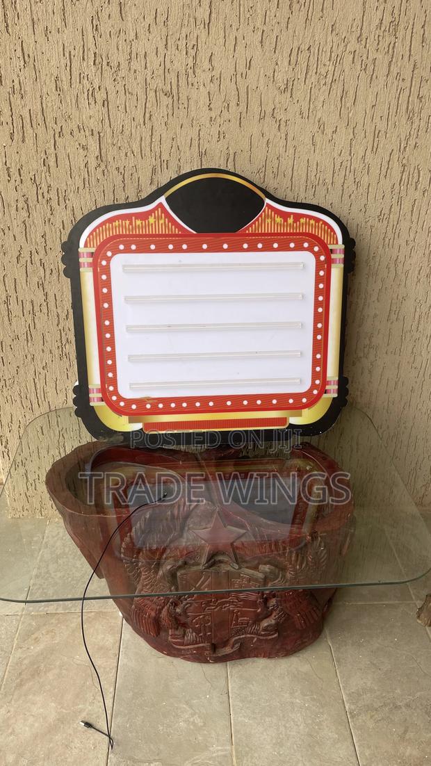 1 Used Led Letter Bottle Presenter for Sale