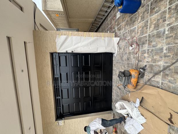 Original Black Coated Automatic Garage Door With Remote All Colors photo 2