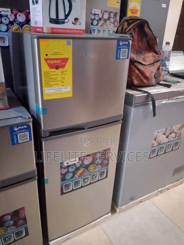 Double Door Refrigerator Pearl 108l