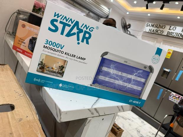 Electric Trap for Mosquitoes, Winning Star Mosquito Killer Lamp—3000v · Photo 2