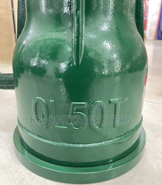 Ql50 Ton Screw Hand Cranked Mechanical Vertical Heavy Duty Jacks photo 8