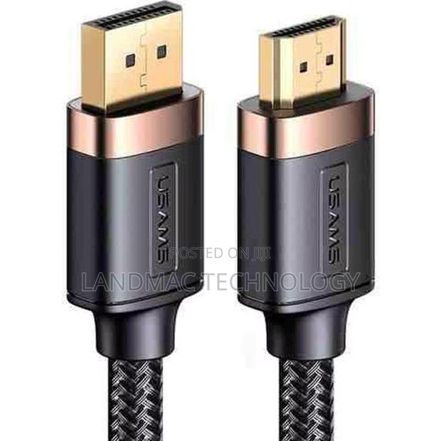 Dp - Hdmi Cable U74 2.0m Hd - High-Speed Video Cable- Black · Photo 4
